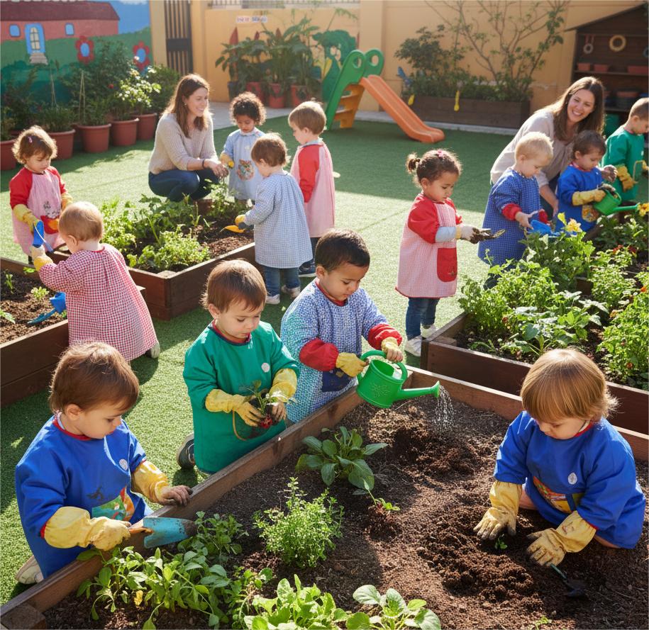 talleres de jardineria escuela infantil